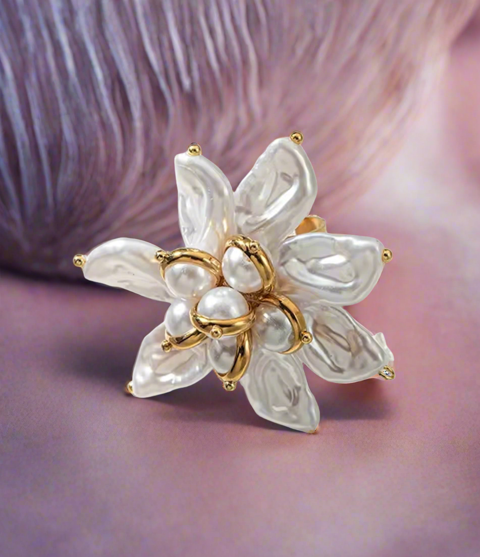 Mermaid Seashell Ring