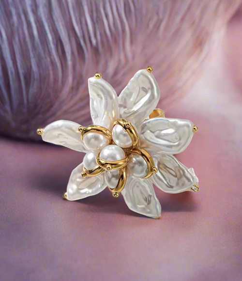 Mermaid Seashell Ring