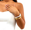 Open Swirl Bangle