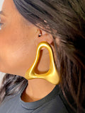 Golden Sculpt Earrings
