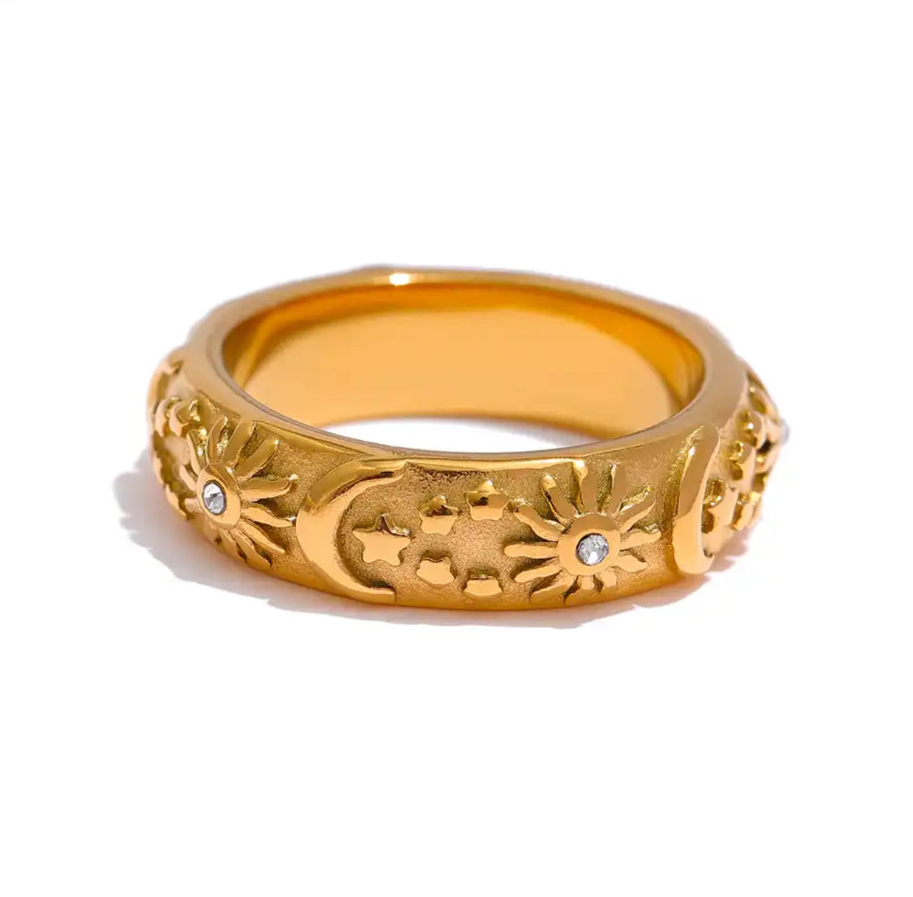 Moon & Sun Ring