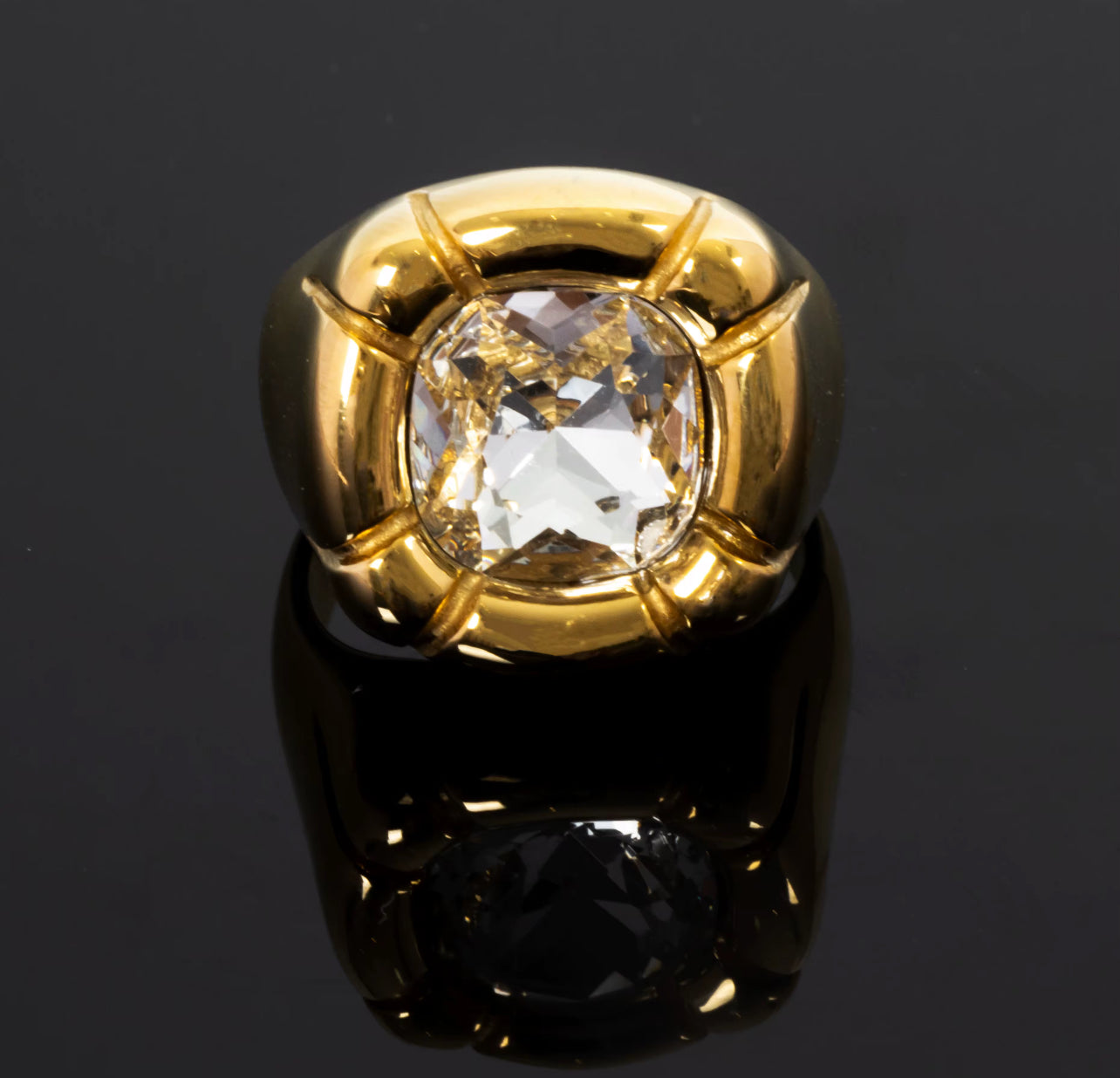 White Squared Ring
