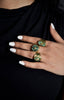 Green Stones Rings