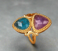 Blue Apatite Ring