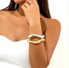 Open Swirl Bangle