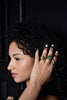 Green Stones Rings