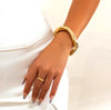 Open Swirl Bangle