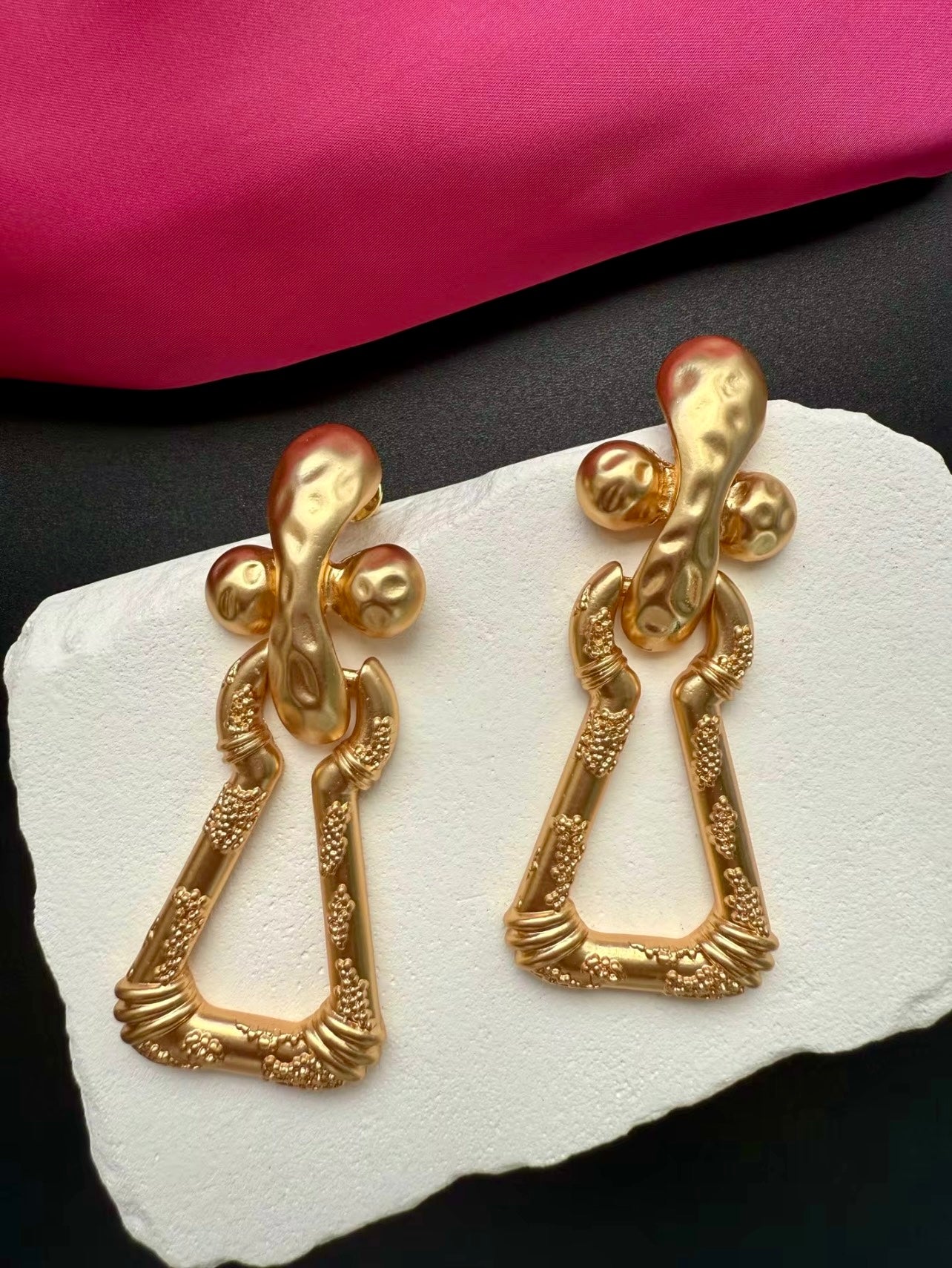 Big Keyhole Earrings