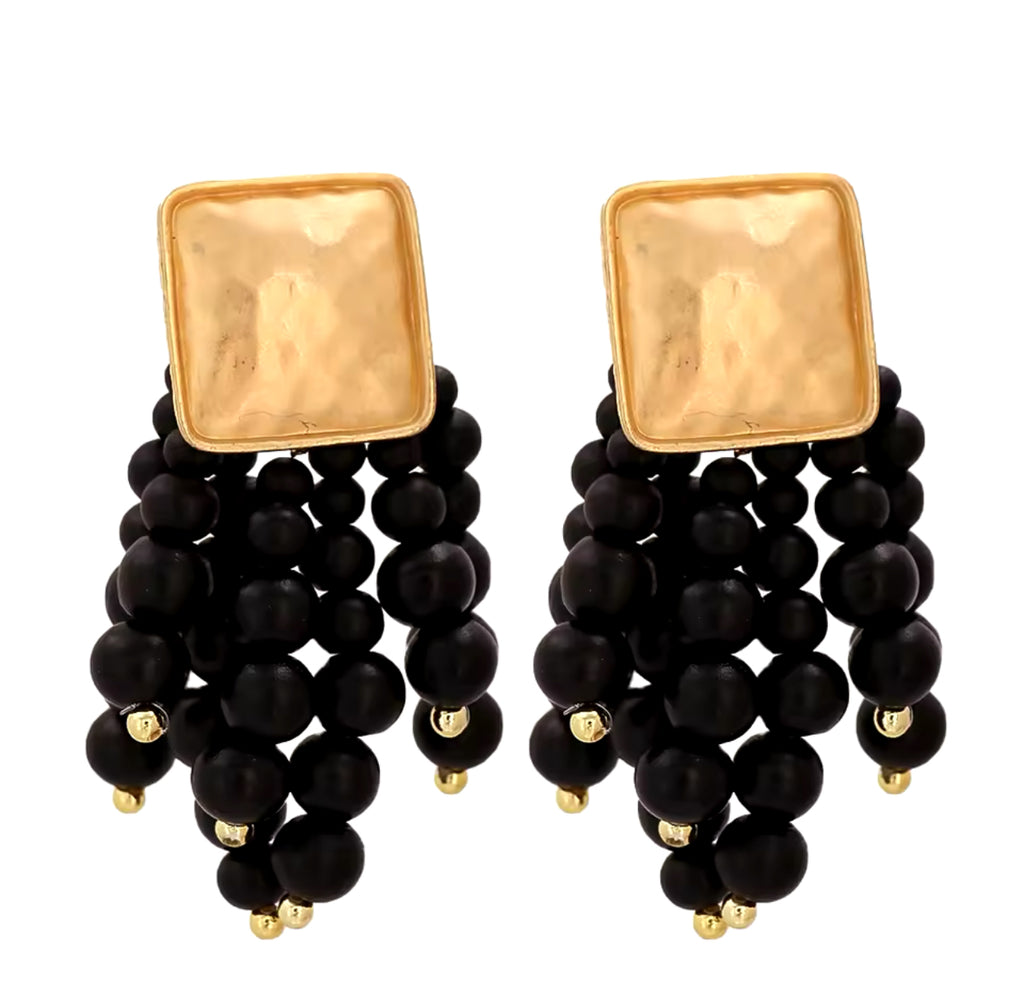 Golden Midnight Beads