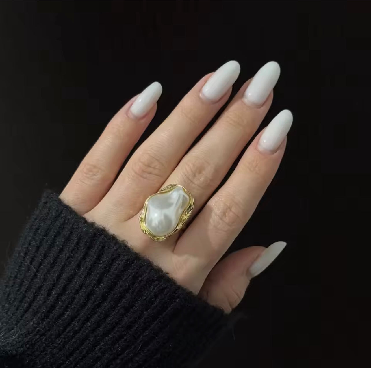 Pearl Baroque Ring