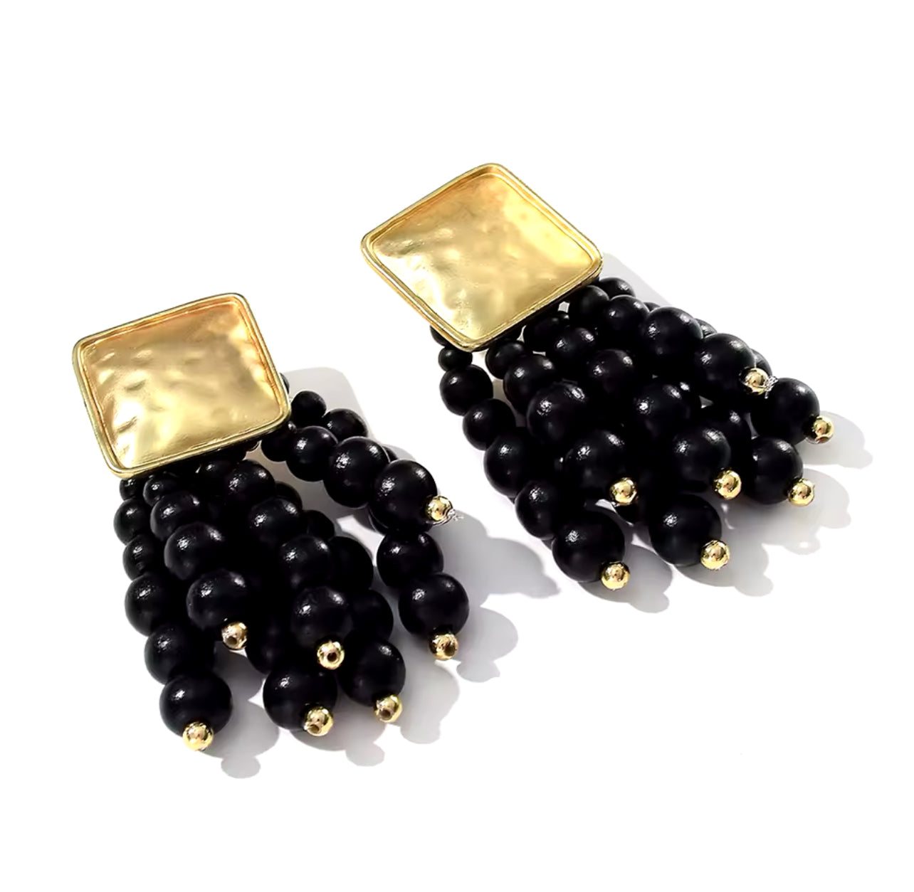 Golden Midnight Beads