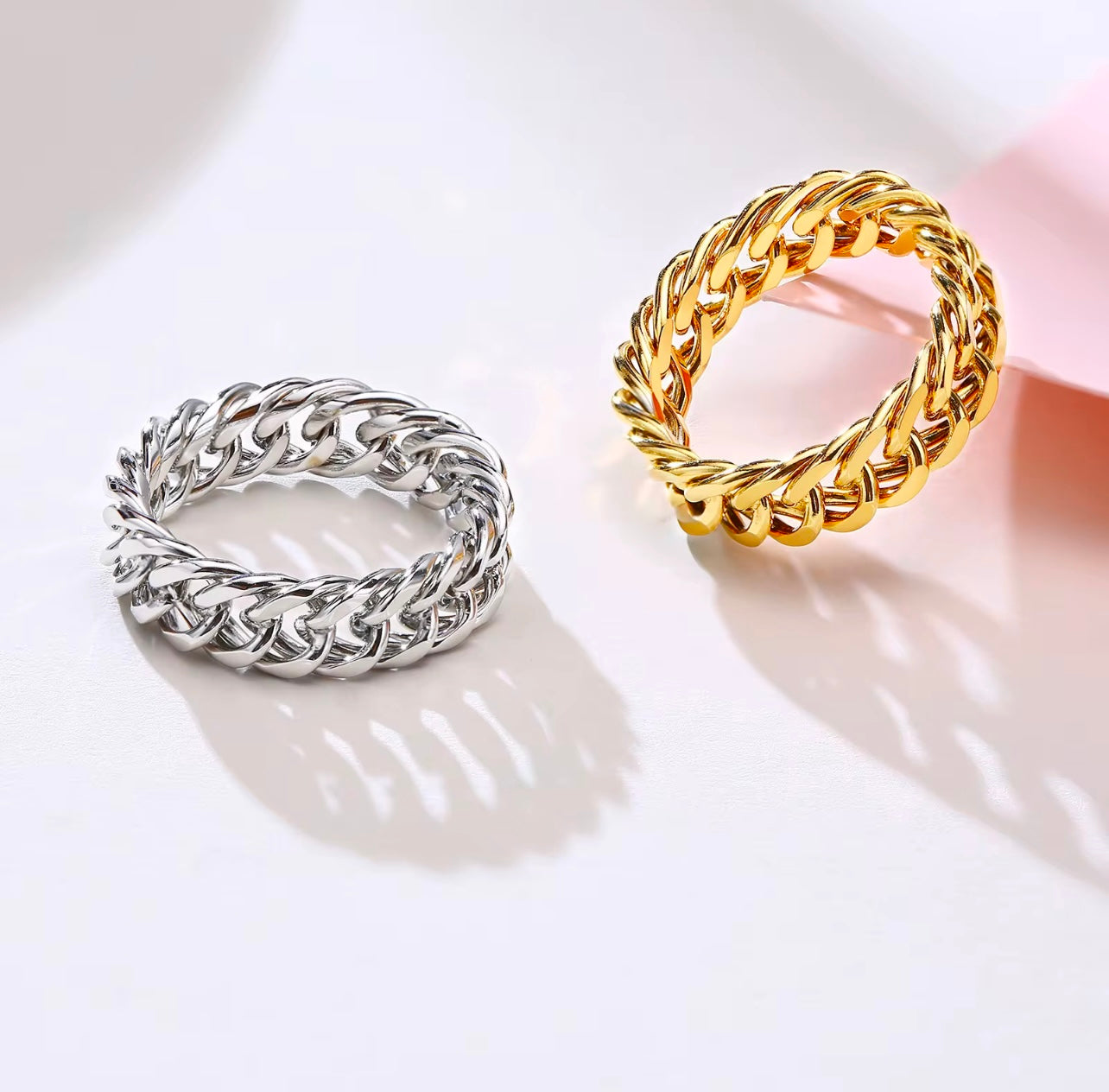 Cuban Link Rings