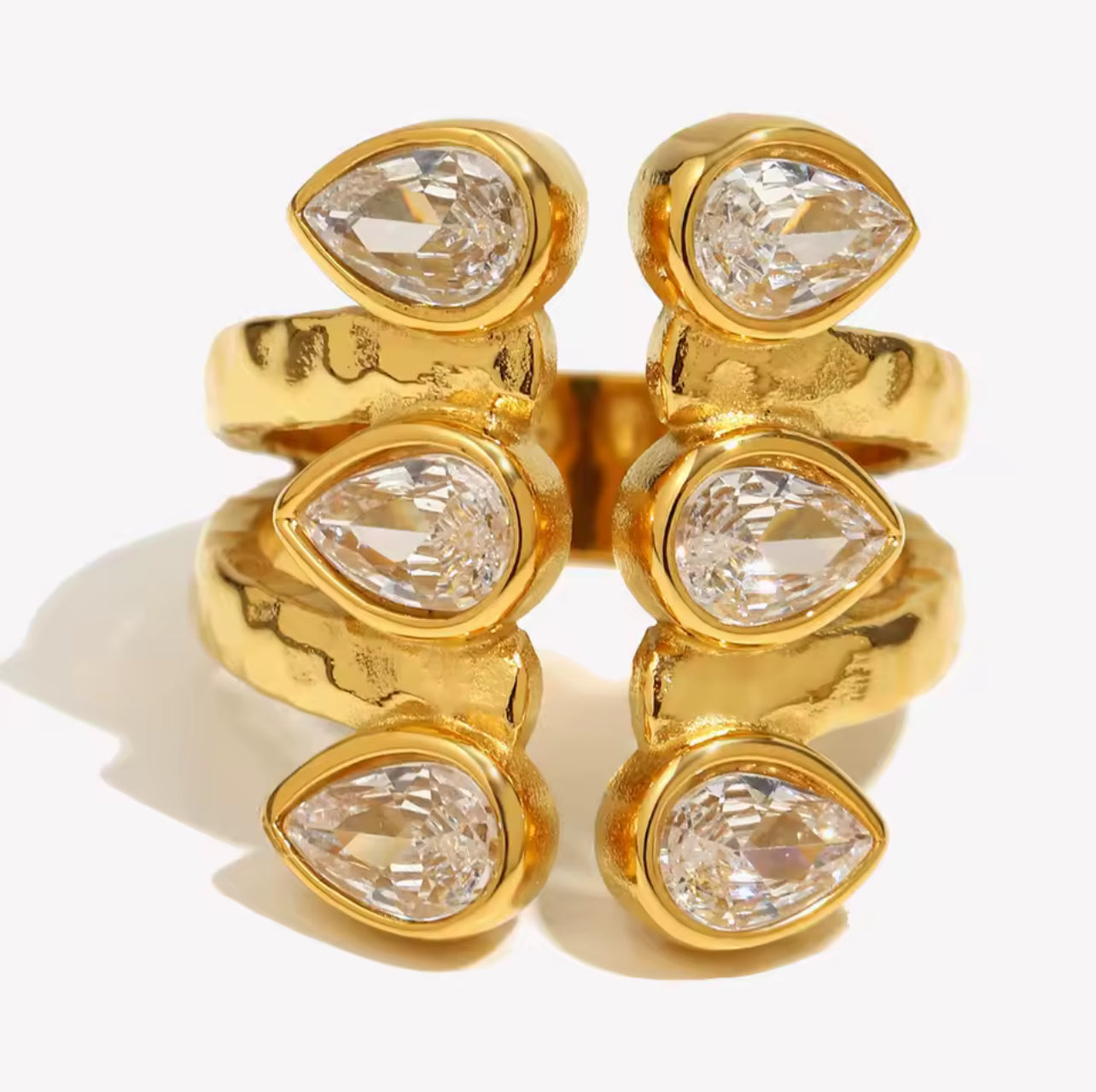 Golden Tears Ring