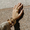 Open Swirl Bangle