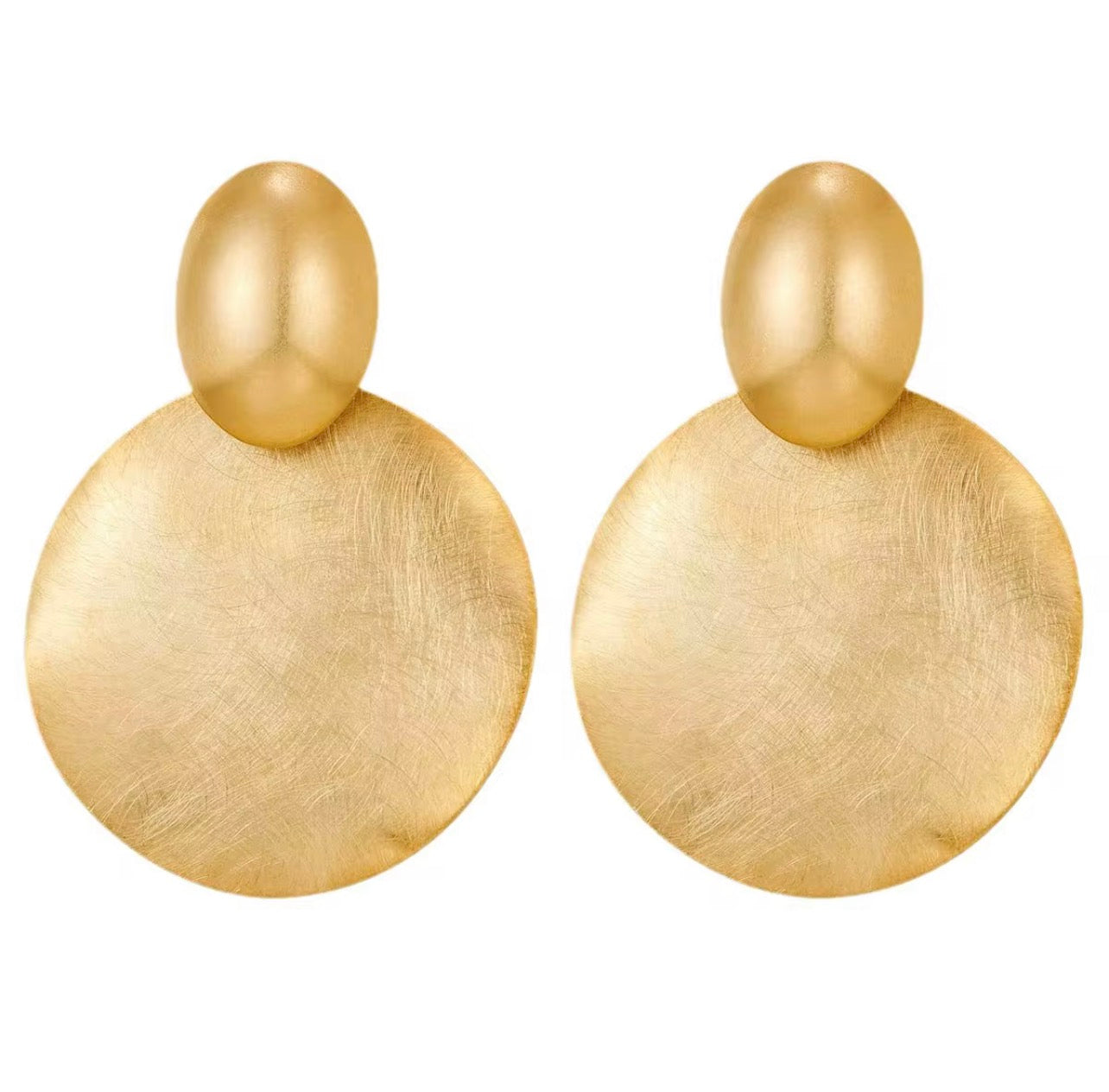 Golden Moon Earrings