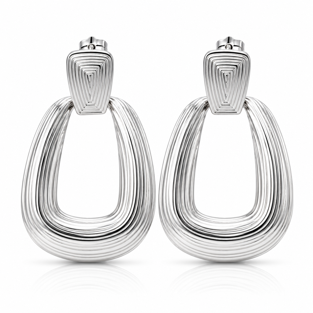 Silver Valencia Earrings
