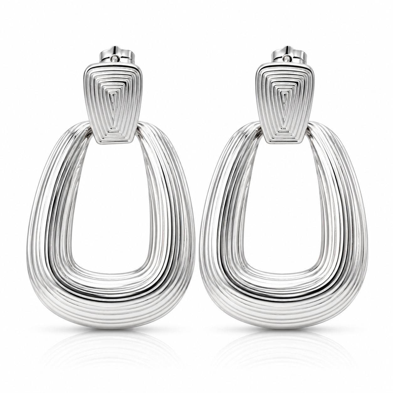 Silver Valencia Earrings