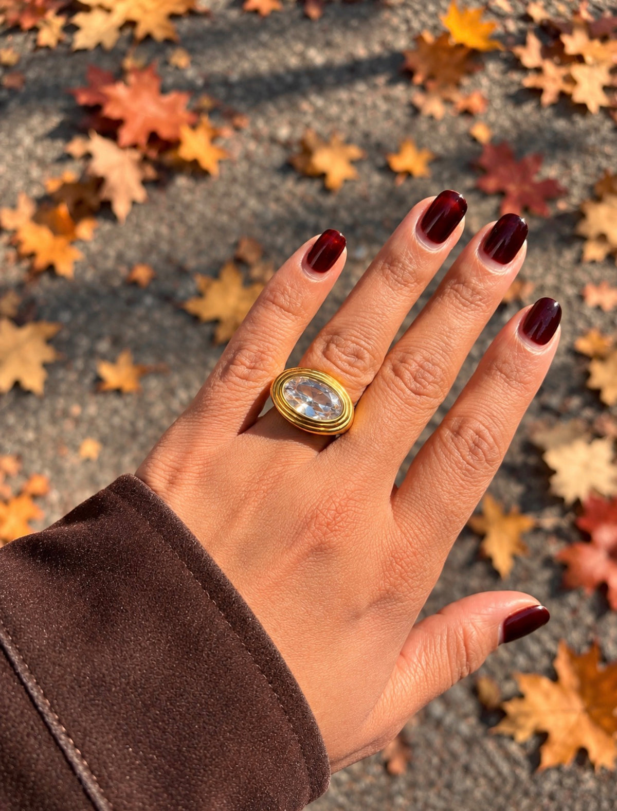 White Astra Ring