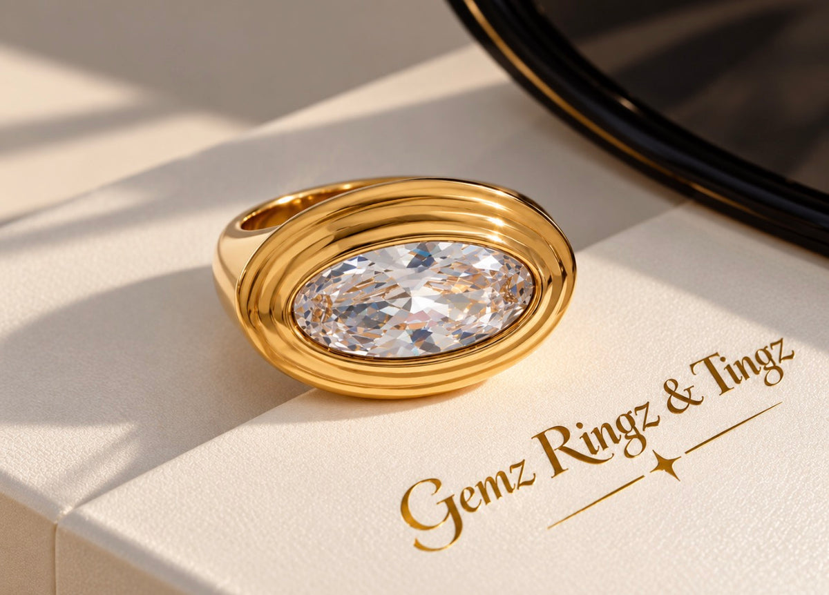 White Astra Ring