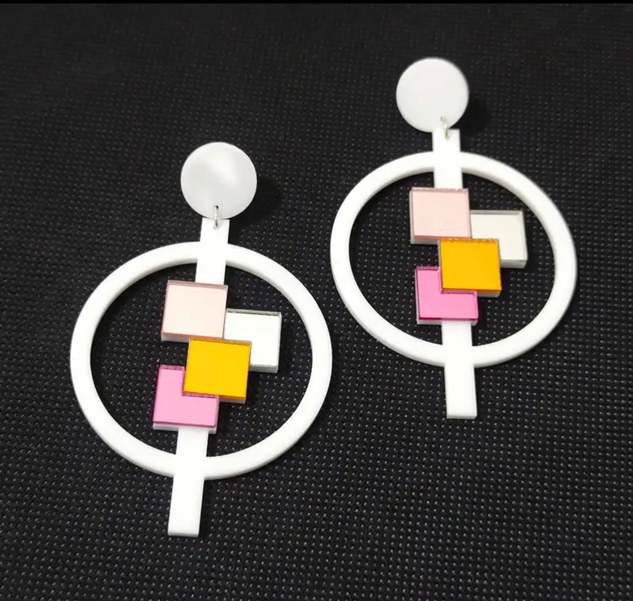 Mirrored Earrings