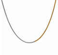 Snake Two Tone Necklace