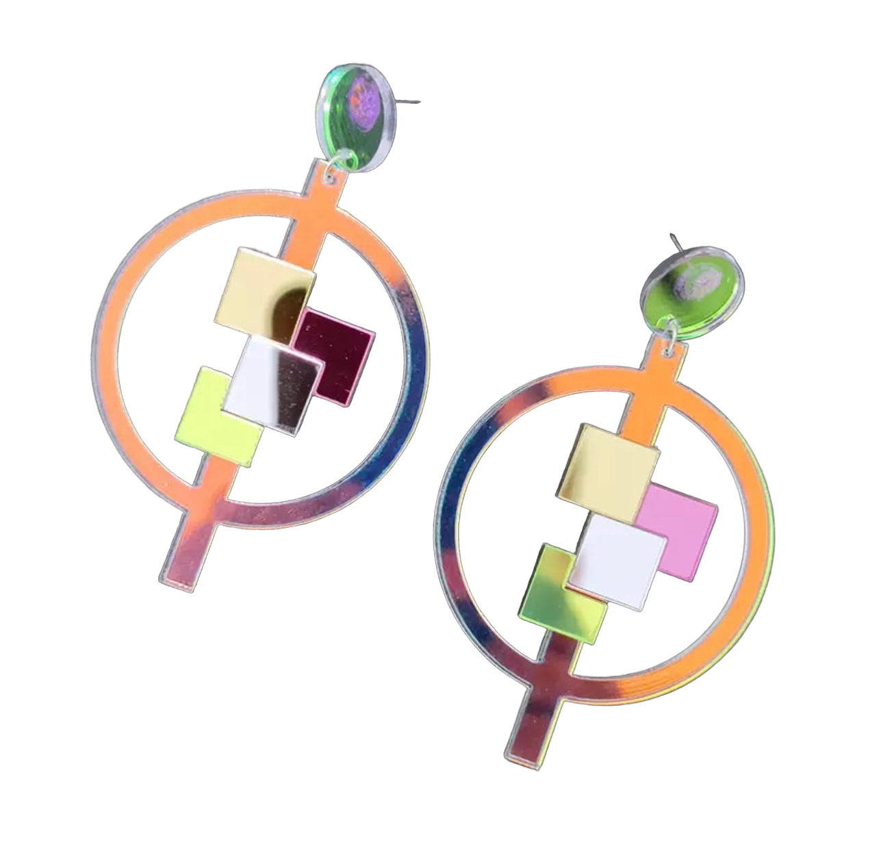 Mirrored Earrings