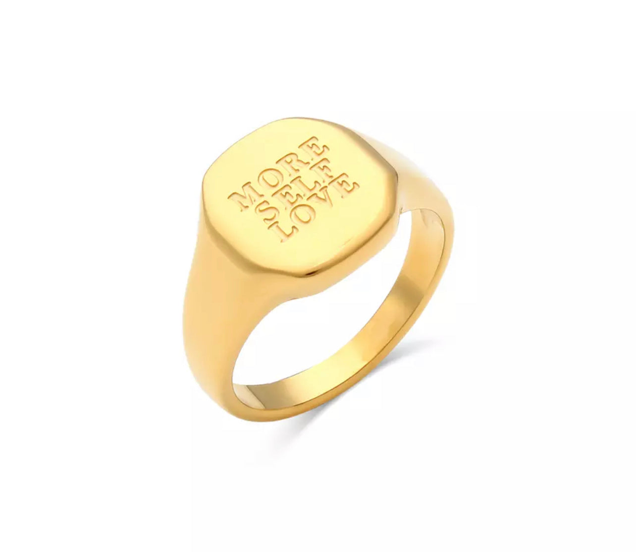 Engraved Statement Ring