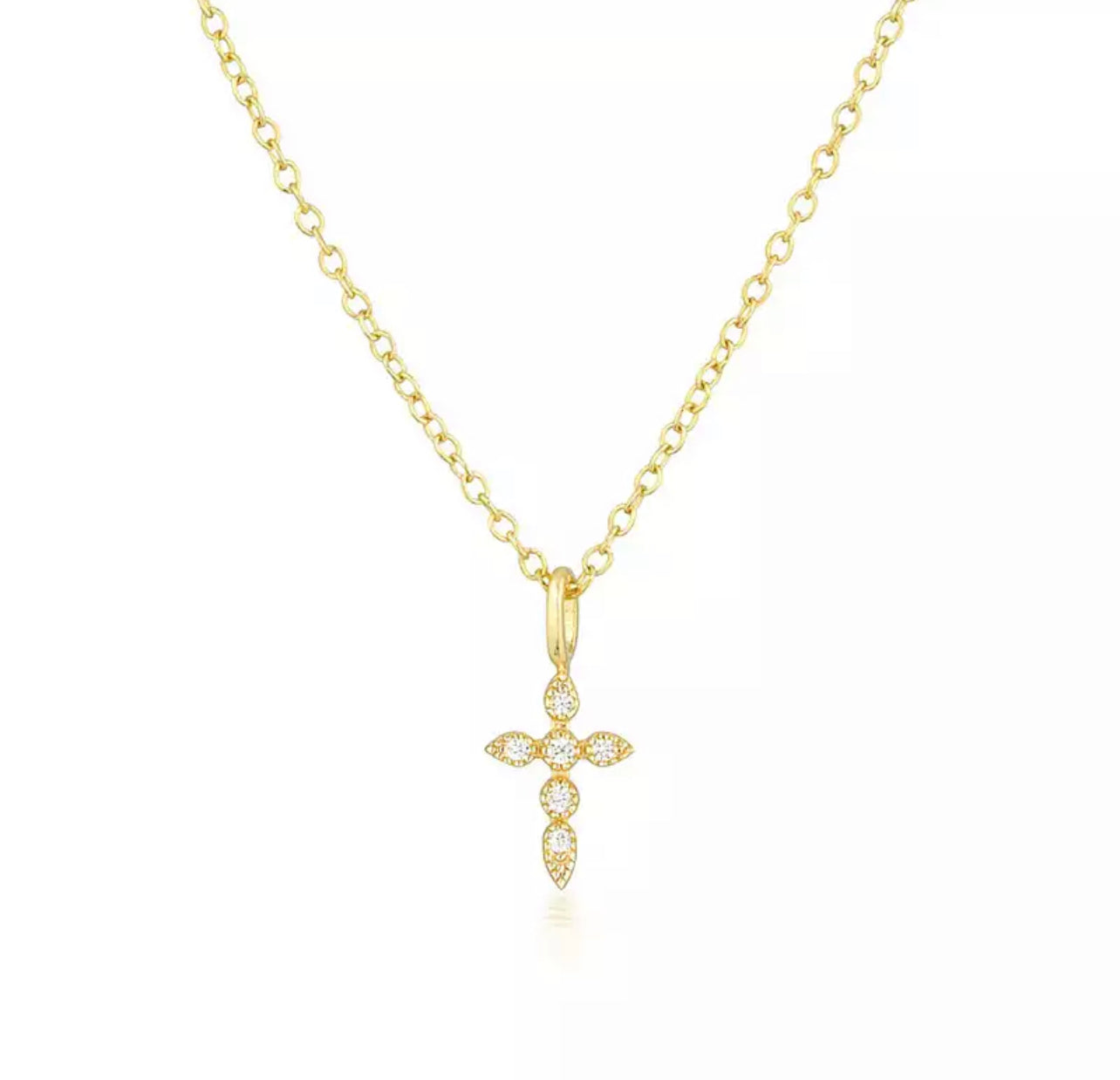 Small Cross Necklace