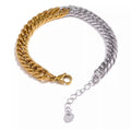Two Tone Linked Chain Set