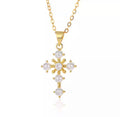Pearl Cross Necklace